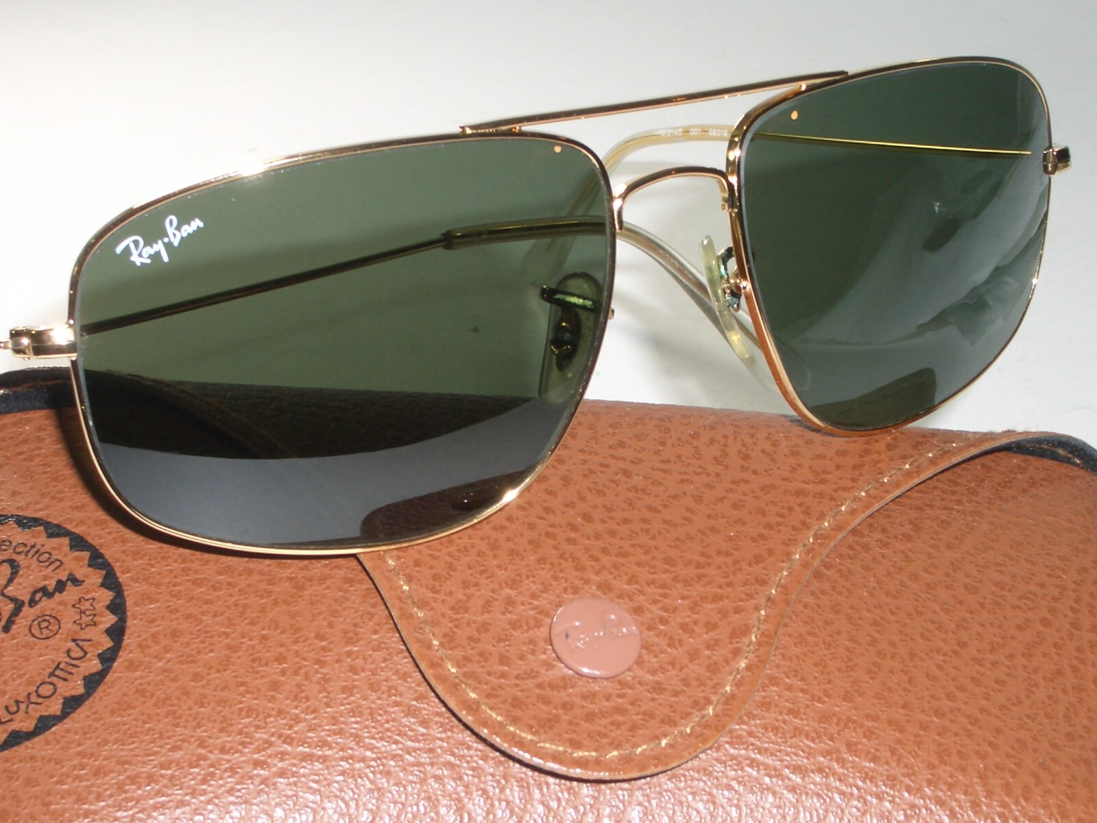58[]16mm RAY-BAN ITALY RB3145 GEP G15 UV CRYSTAL EXPLORER AVIATOR SUNGLASSES