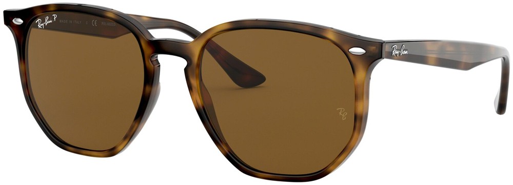 Ray-Ban 0Rb4306 Irregular Sunglasses – Havana / Polar Brown – Authentic New