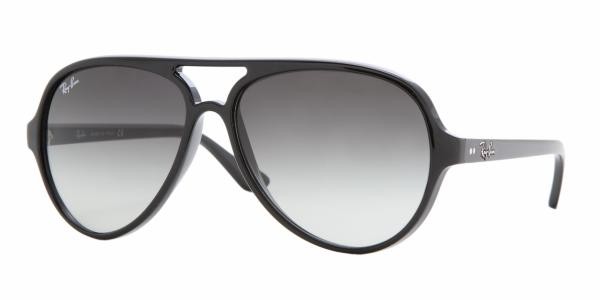 Ray-Ban RB4125 601/32 Shiny Black Sunglasses – Black – Authentic New