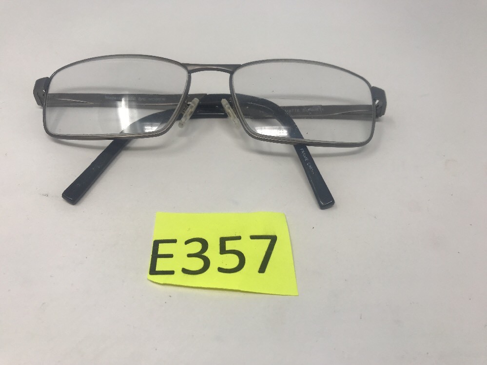Modern Big Moment Eyeclasses GunMetal Frame 59-16-15mm E357