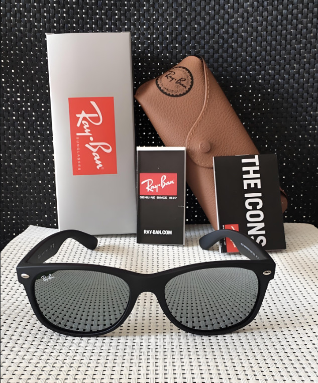 HOT WHITE SILVER RB2132 RAY-BAN NEW WAYFARER SUNGLASSES KT-1795