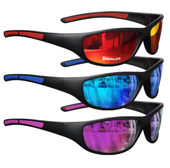 Fashion Polarized Wrap-Around Sports Sunglasses