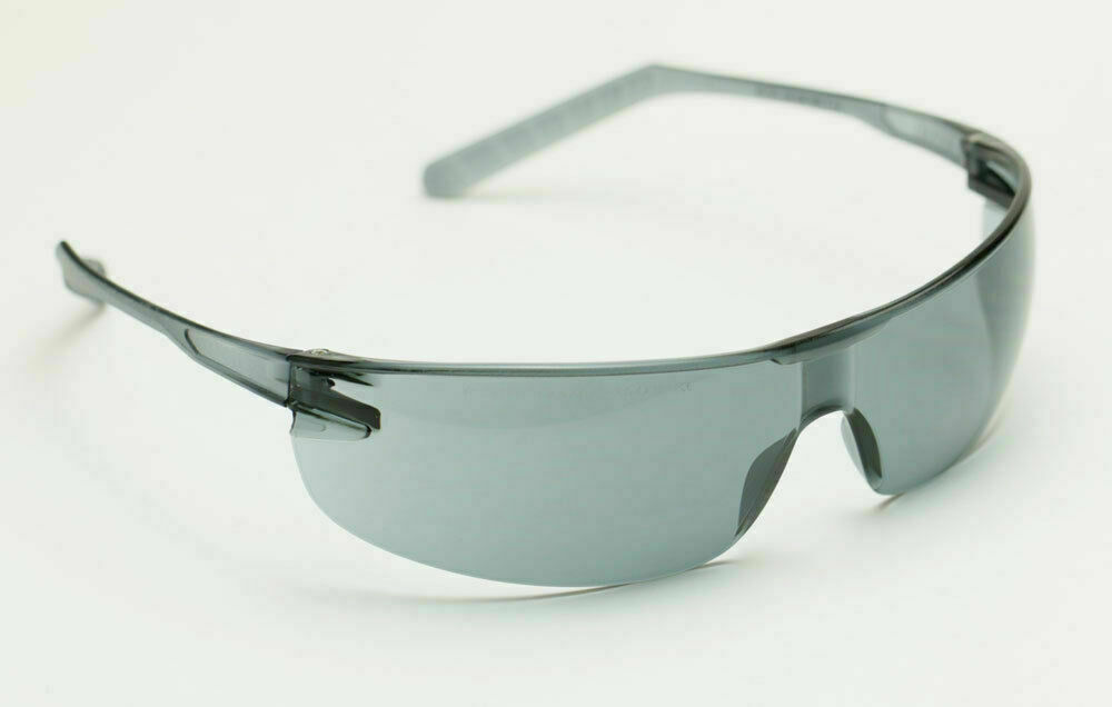 Elvex Delta Plus Helium 15 Safety/Sun Glasses Grey Lens Anti-fog WELSG-58G-AF