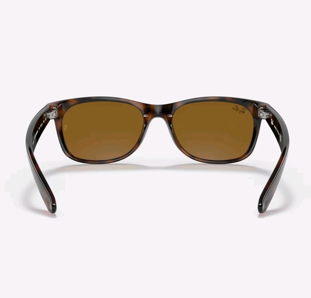 Ray-Ban RB2132 710 55mm New Wayfarer Light Havana B-15 Brown