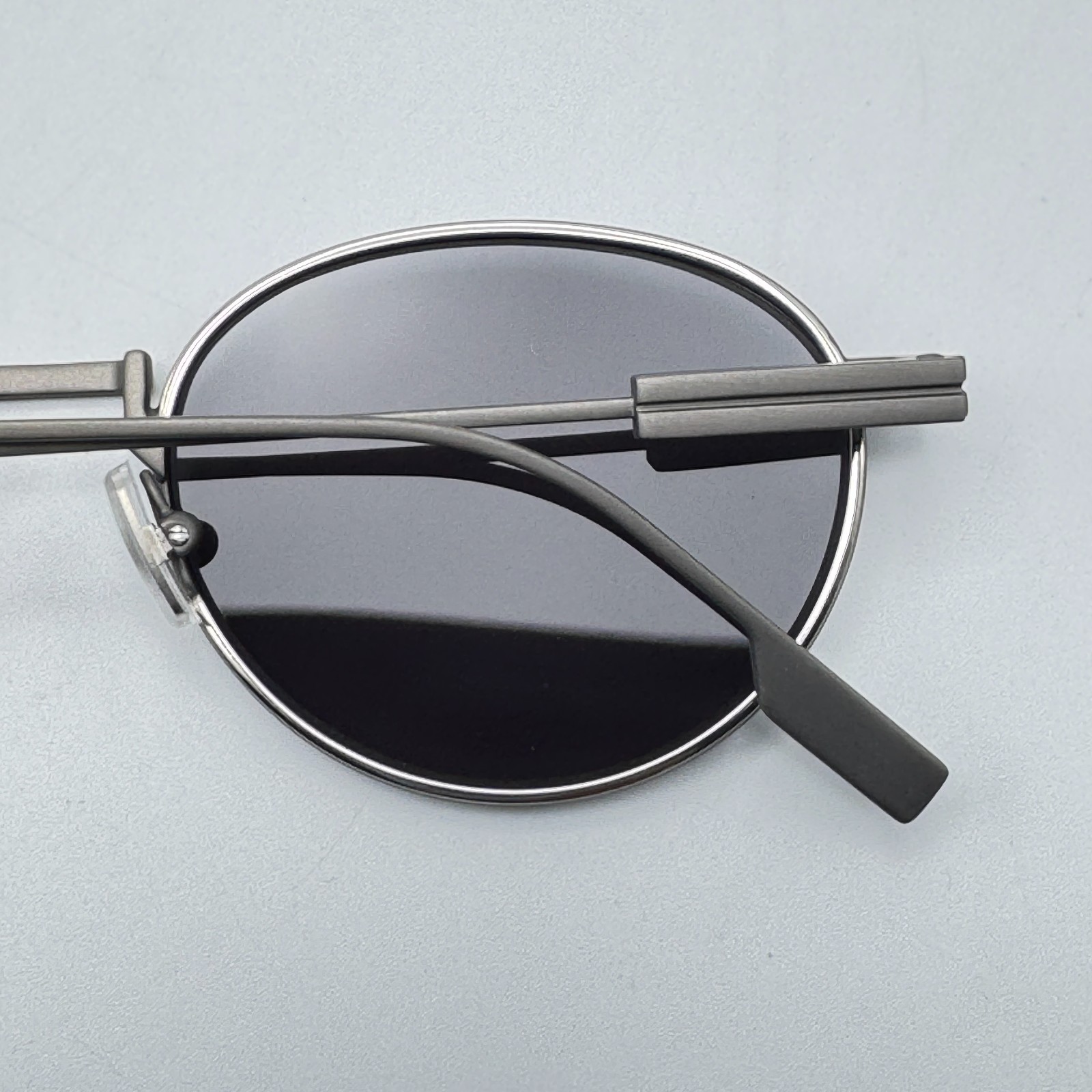 Ermenegildo Zegna Sunglasses EZ0287 09A Matte Gunmetal Frame Gray Lens 52mm
