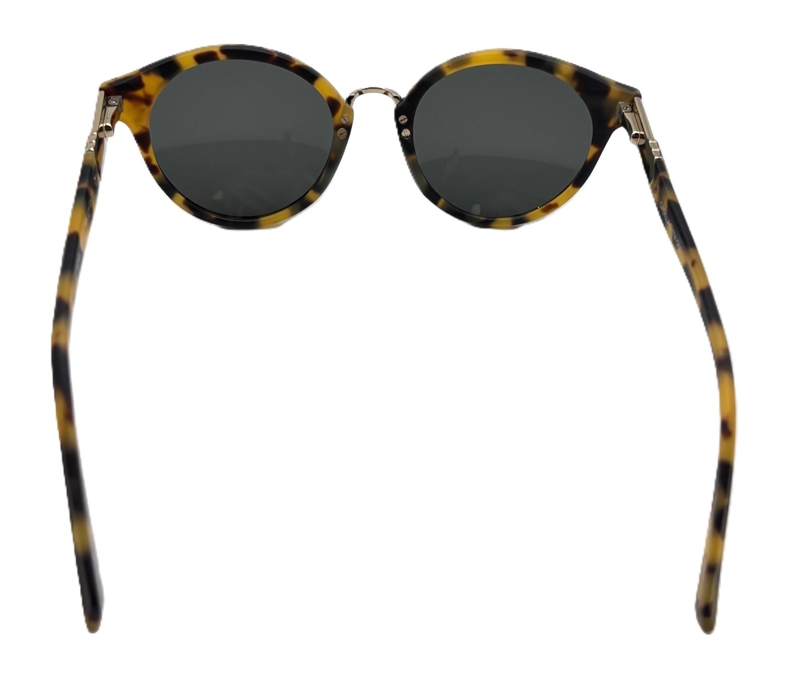 Cadillac Sunglasses Retro P3 Shape Matte Tortoise Acetate & Metal Bridge 1624 C3