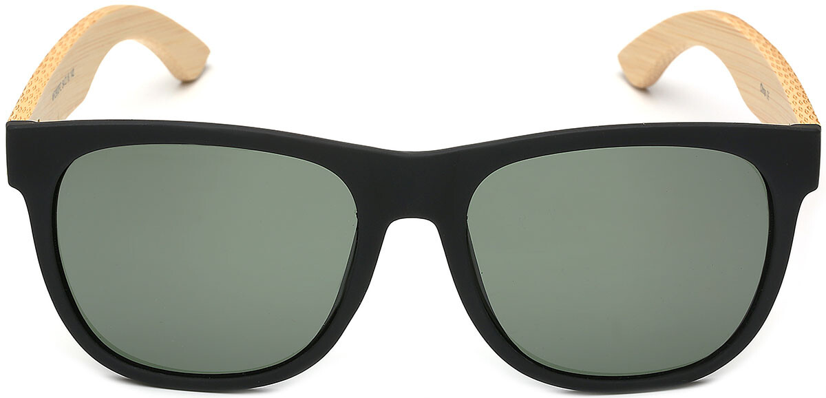 Polarized Bamboo Wood Sunglasses Retro Classic Vintage Wooden Arms Mens Womens