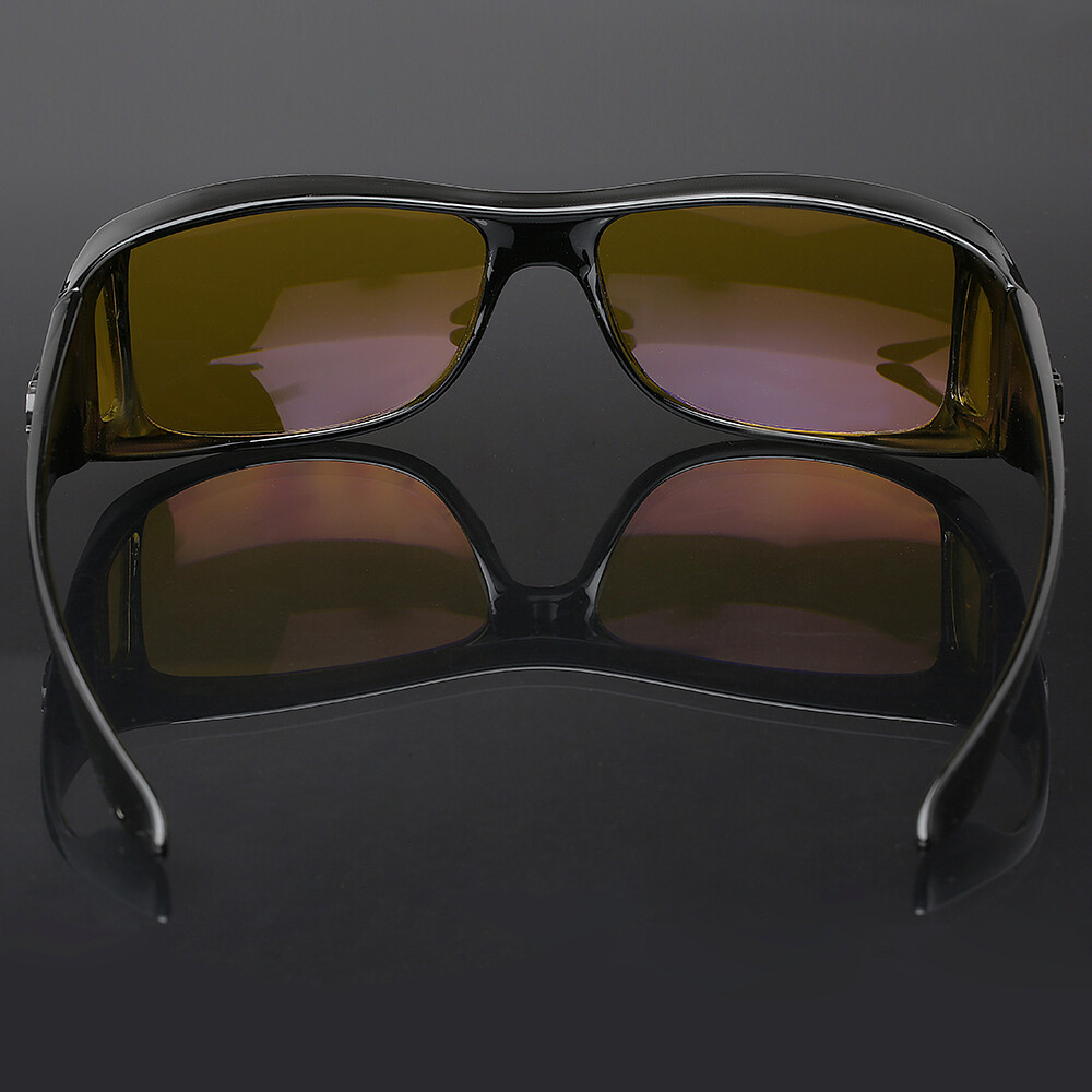 Fit Over Sunglasses with Side Shield Cover Over Prescription EyeGlasses