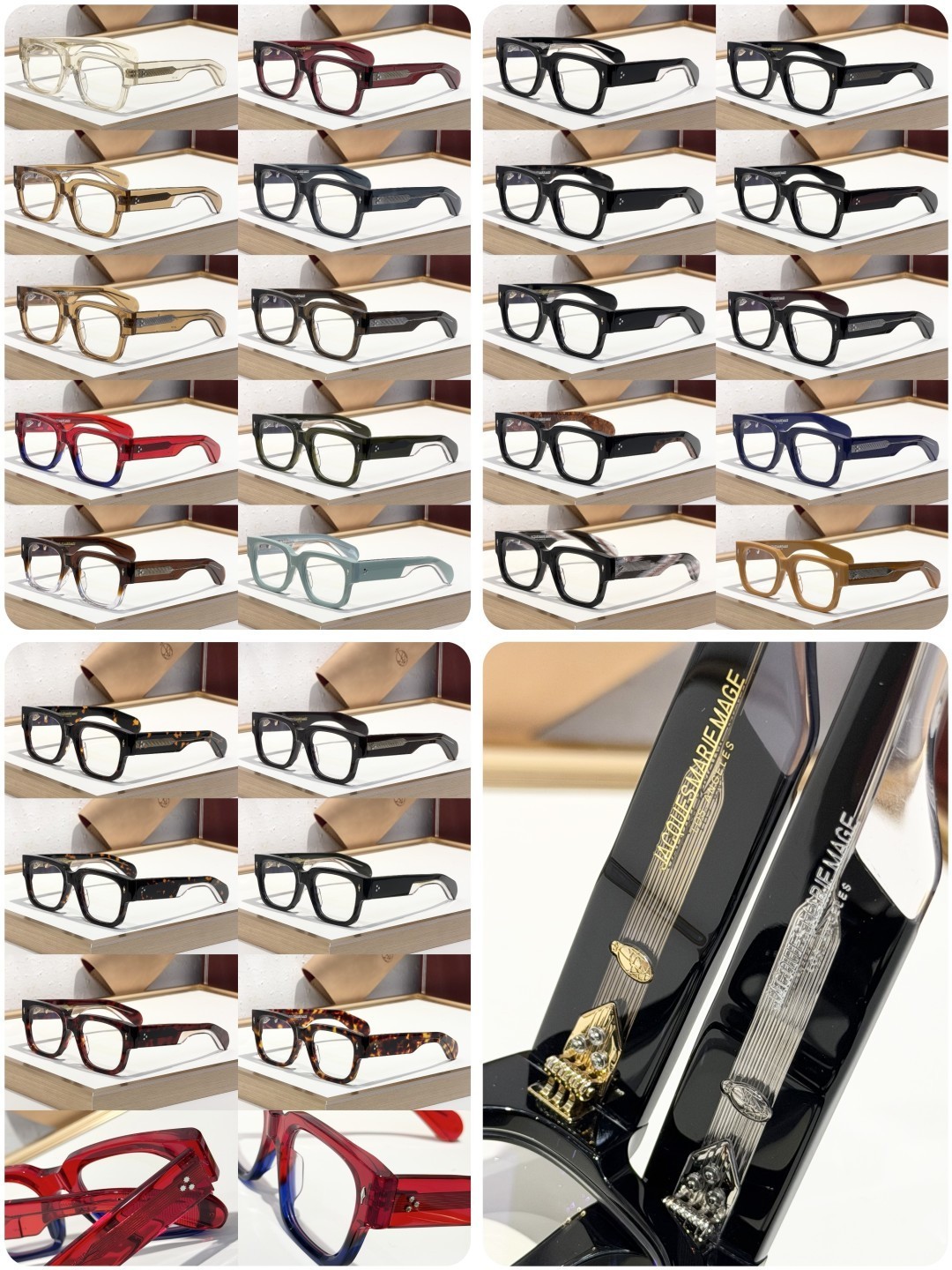 JACQUES MARIE MAGE Style Unisex Sunglasses – MODEL: ENZO SIZE：51口23-146