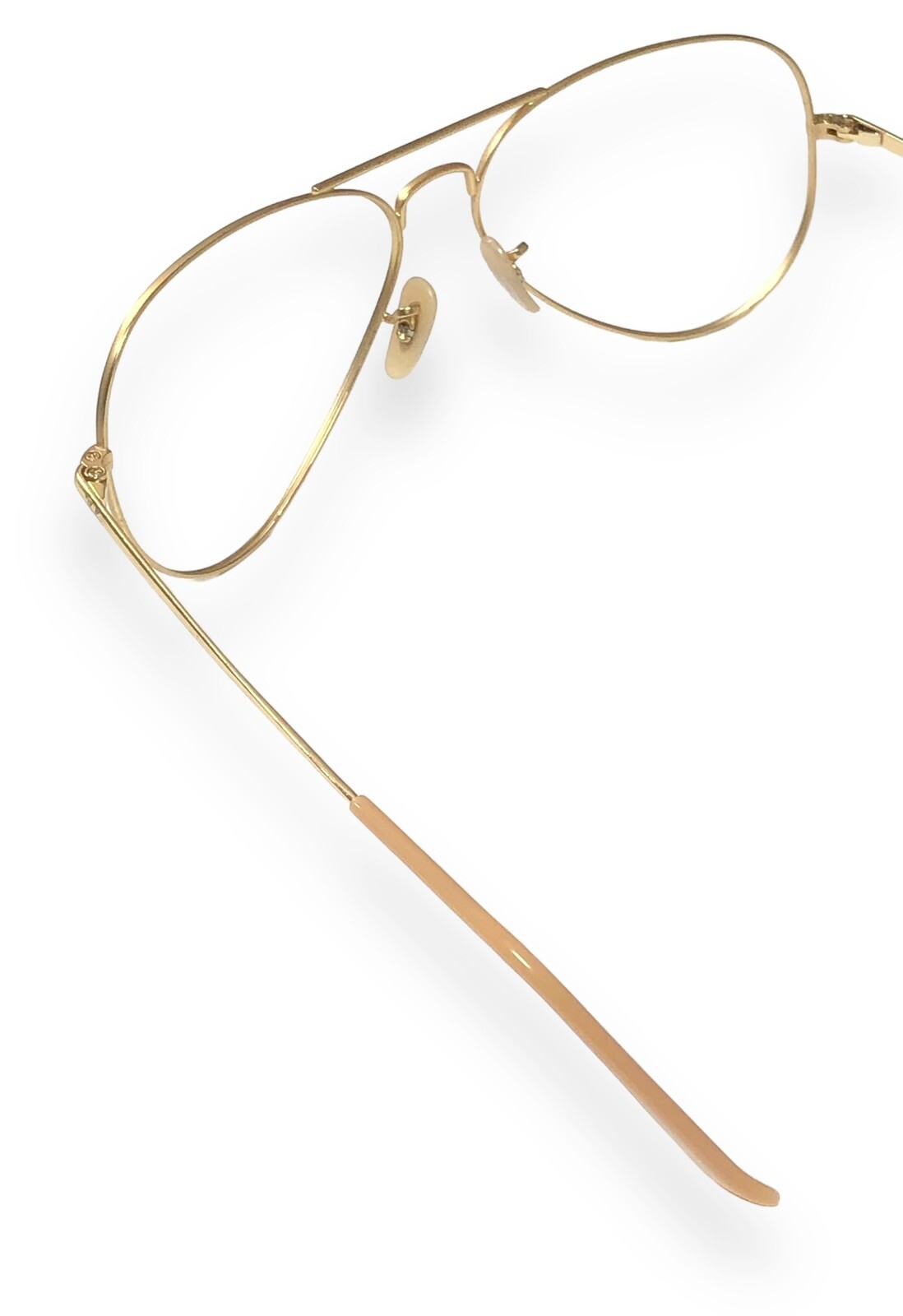 Ray Ban RB3689 9064/AF Aviator Metal II Sunglasses Golden Frame Only 58-14