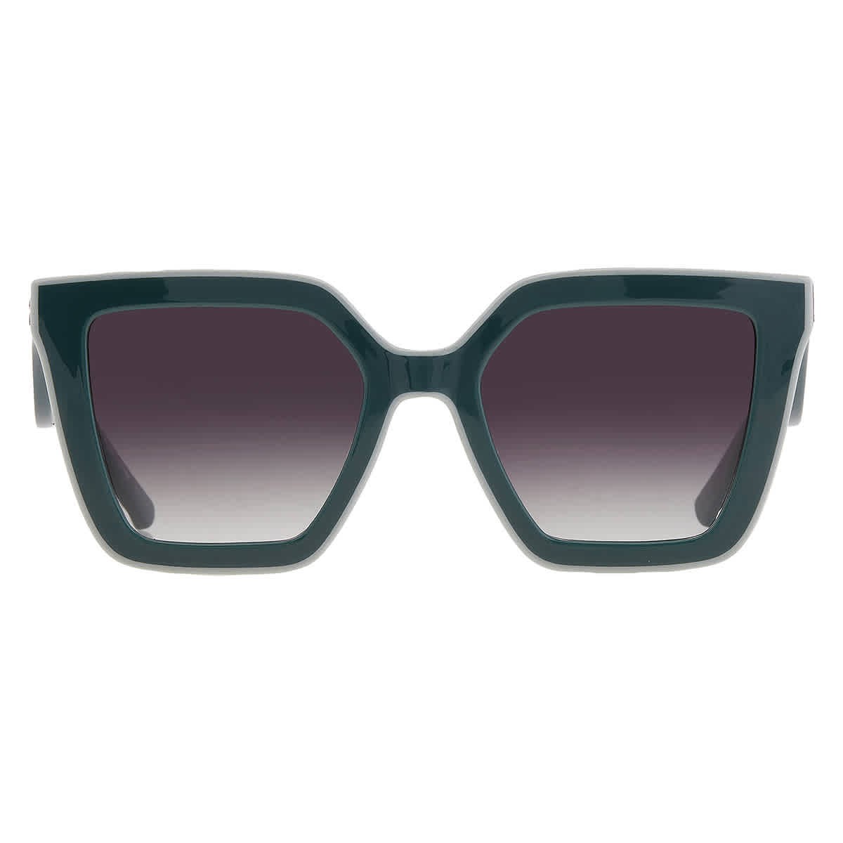 Longchamp Green Gradient Irregular Men’s Sunglasses LO792S 303 53 LO792S 303 53