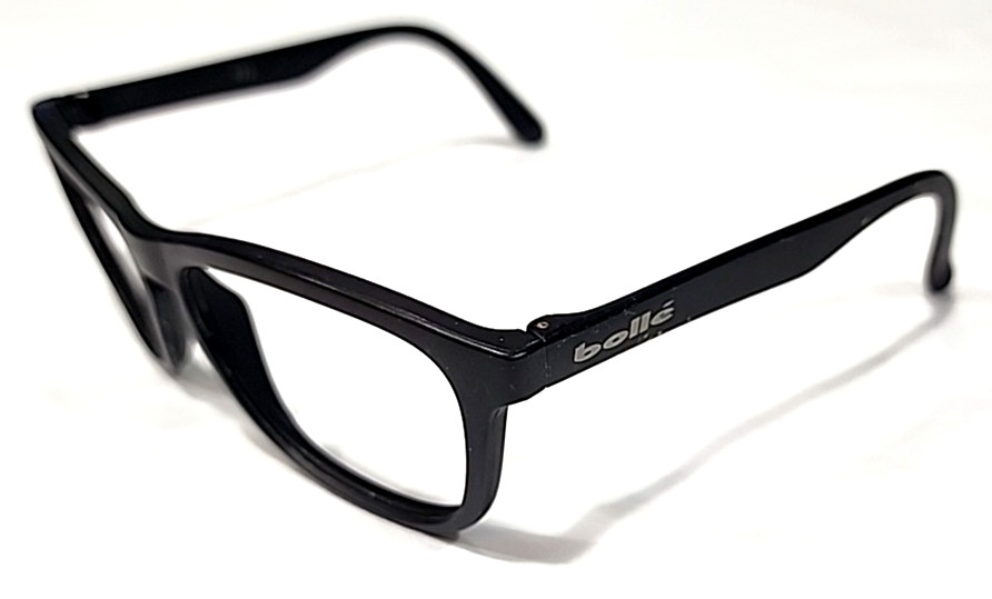 Bolle Acrylex 473 Black Oval Nylon Sunglasses Frame Only France