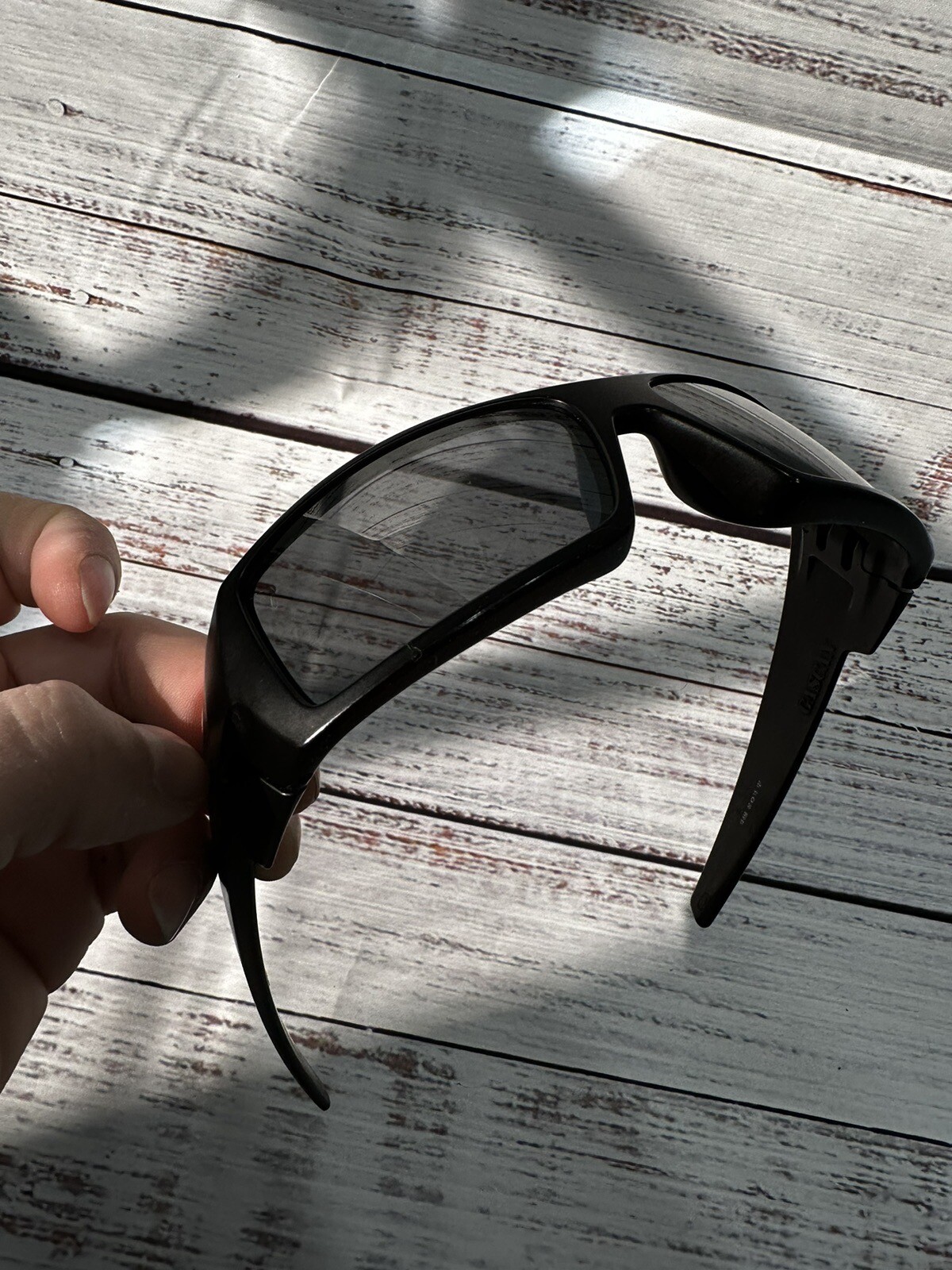 Oakley Sunglasses 12-856 60 15 Matte Black Frame 127mm Gray Polarized Lens