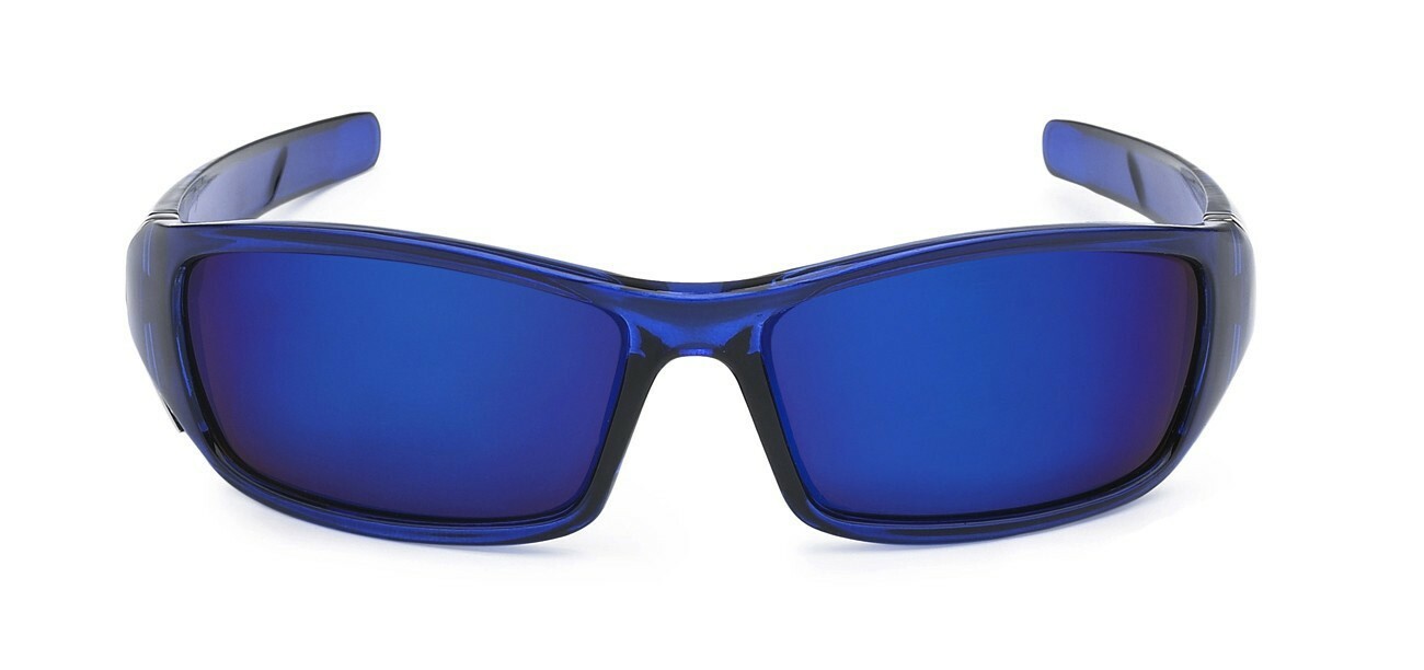 Arctic Blue Mirrored Men Sport Sunglasses Cycling Baseball Ski Snowboard