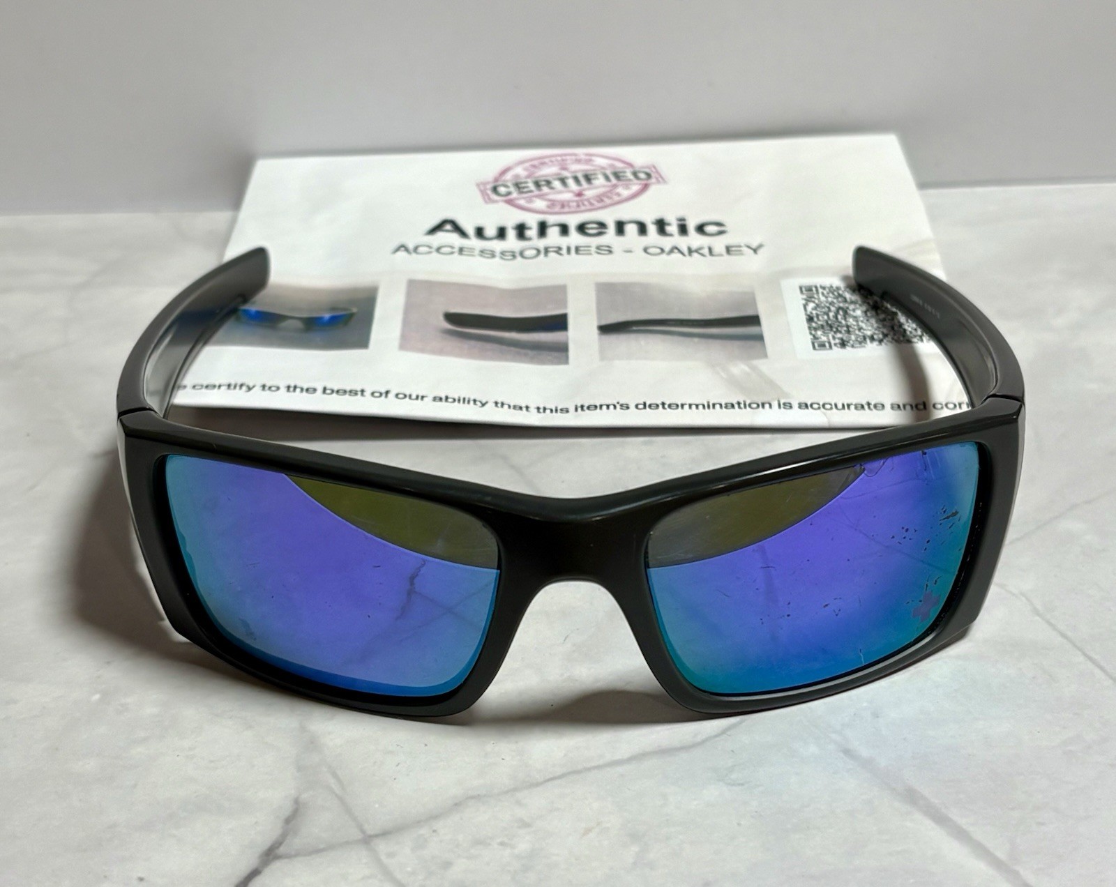 Oakley Infinite Hero FUEL CELL OO9096-36 Black/Carbon Frames Sunglasses- READ