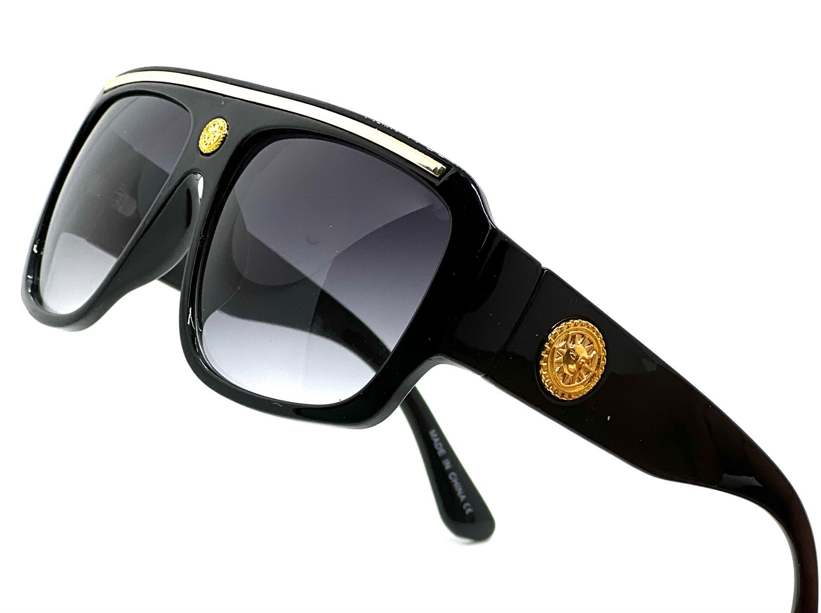 Men Clear Lens Eye Glasses Hip Hop Shades Fashion Oversized Designer Sunglasses