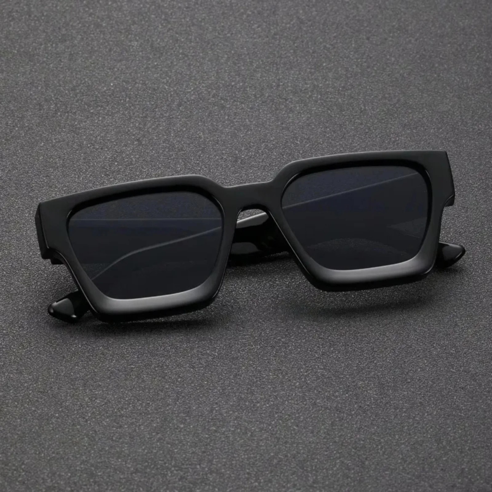 MEN SUNGLASSES HIP HOP SQUARE DESIGNER SHADES RETRO THICK FRAME CLASSIC FASHION