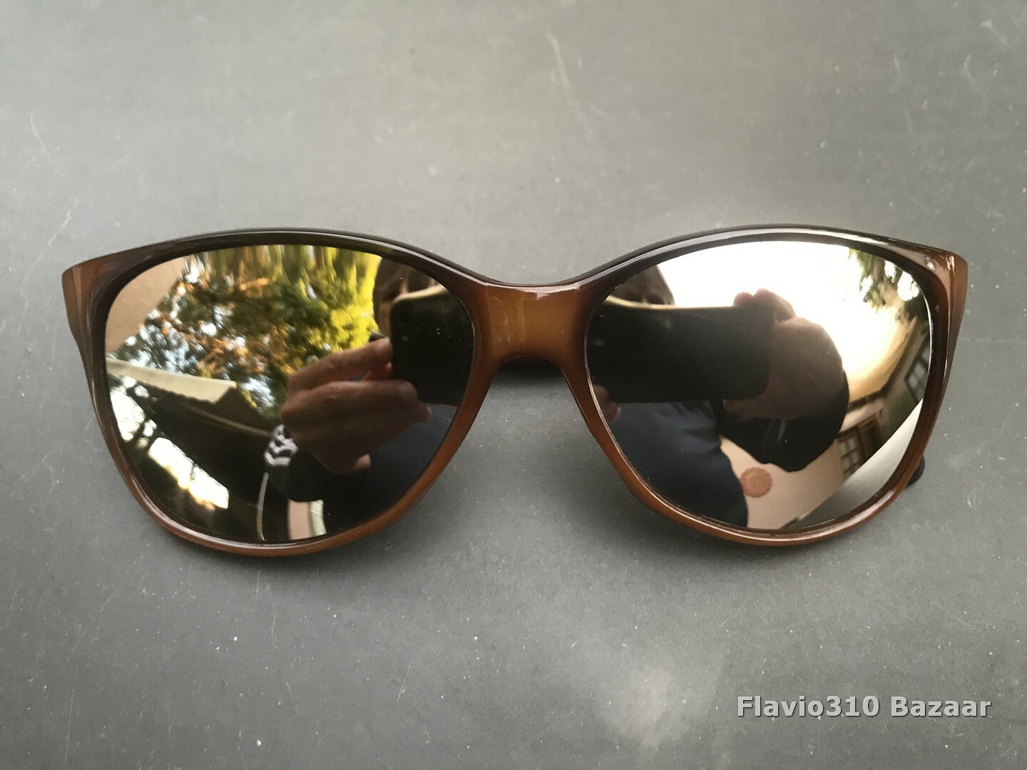 New NOS Authentic 80’s Vintage BOLLE Sunglasses Brown Nylon – Made in France