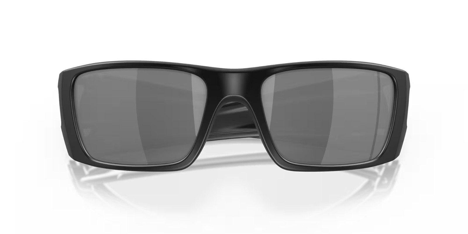Oakley Sunglasses Fuel Cell SI Matte Black w/Black Iridium Steel Flag OO9096-82