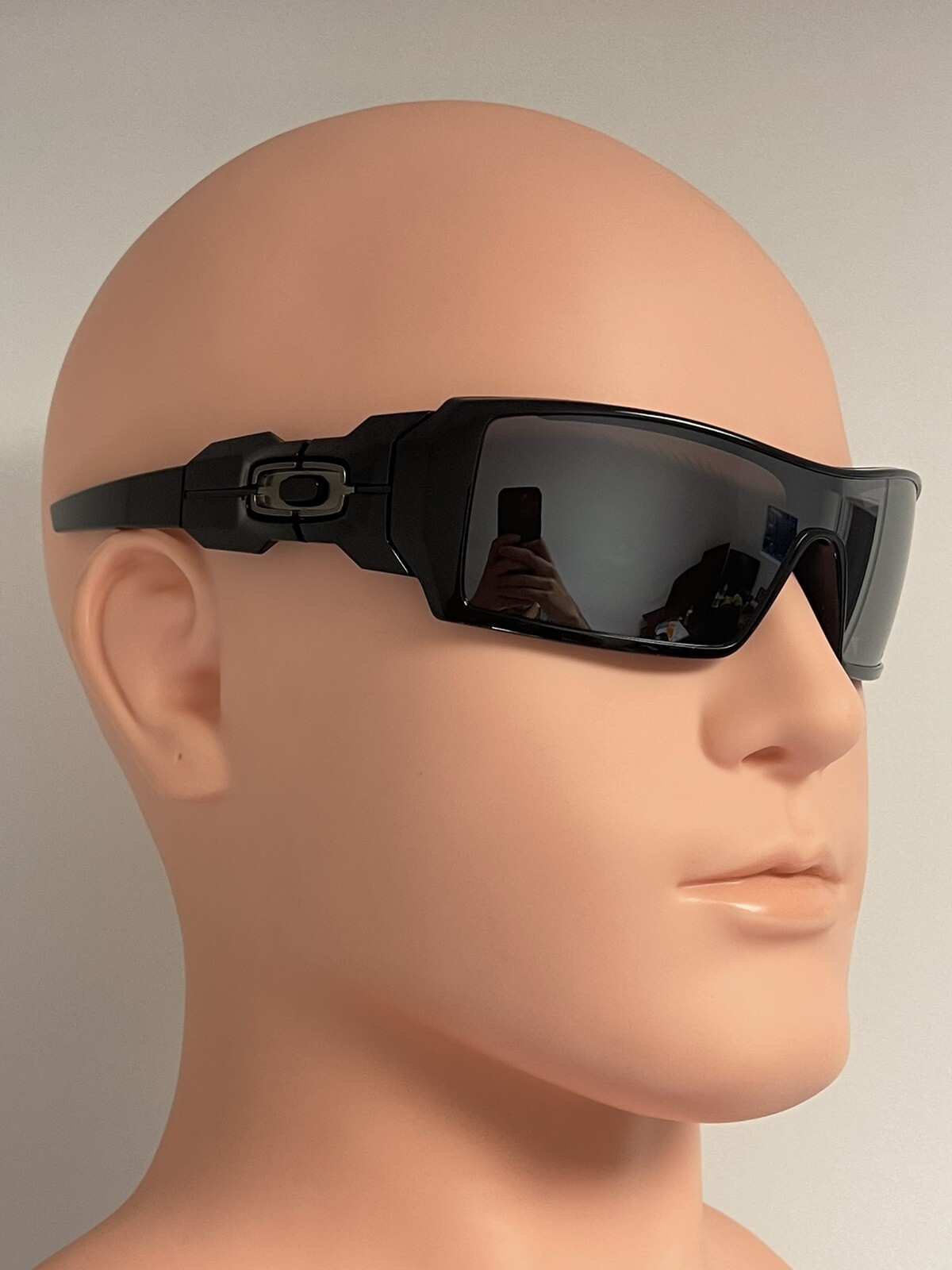 OAKLEY OO9081 OIL RIG POLISHED BLACK IRIDIUM POLARIZED MEN’S SUNGLASSES NEW