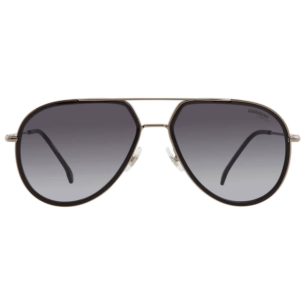 Carrera Grey Shaded Pilot Unisex Sunglasses CARRERA 295/S 0807/9O 58