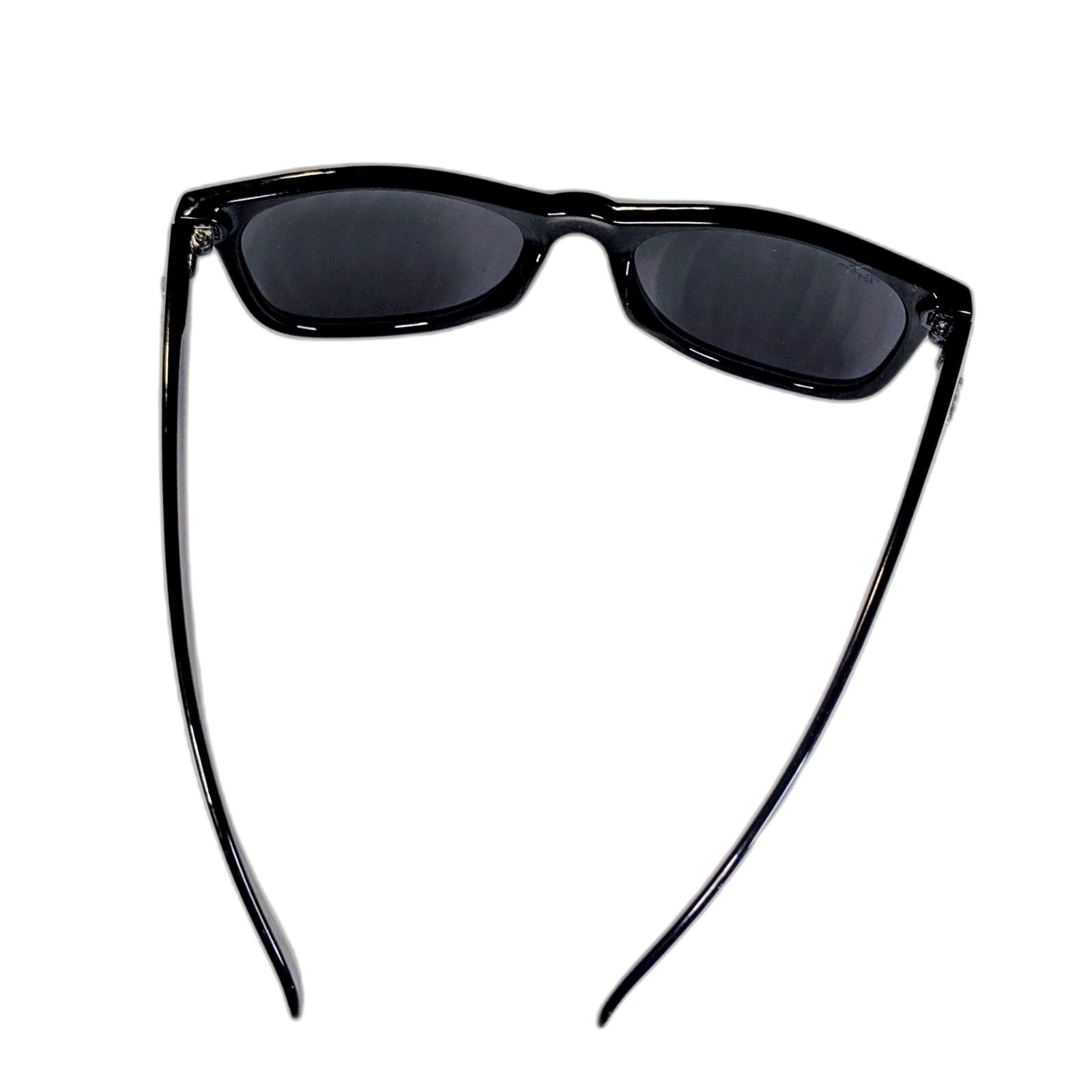 Vintage Ray-Ban Wayfarer Sunglasses White Black Frame Large Italy