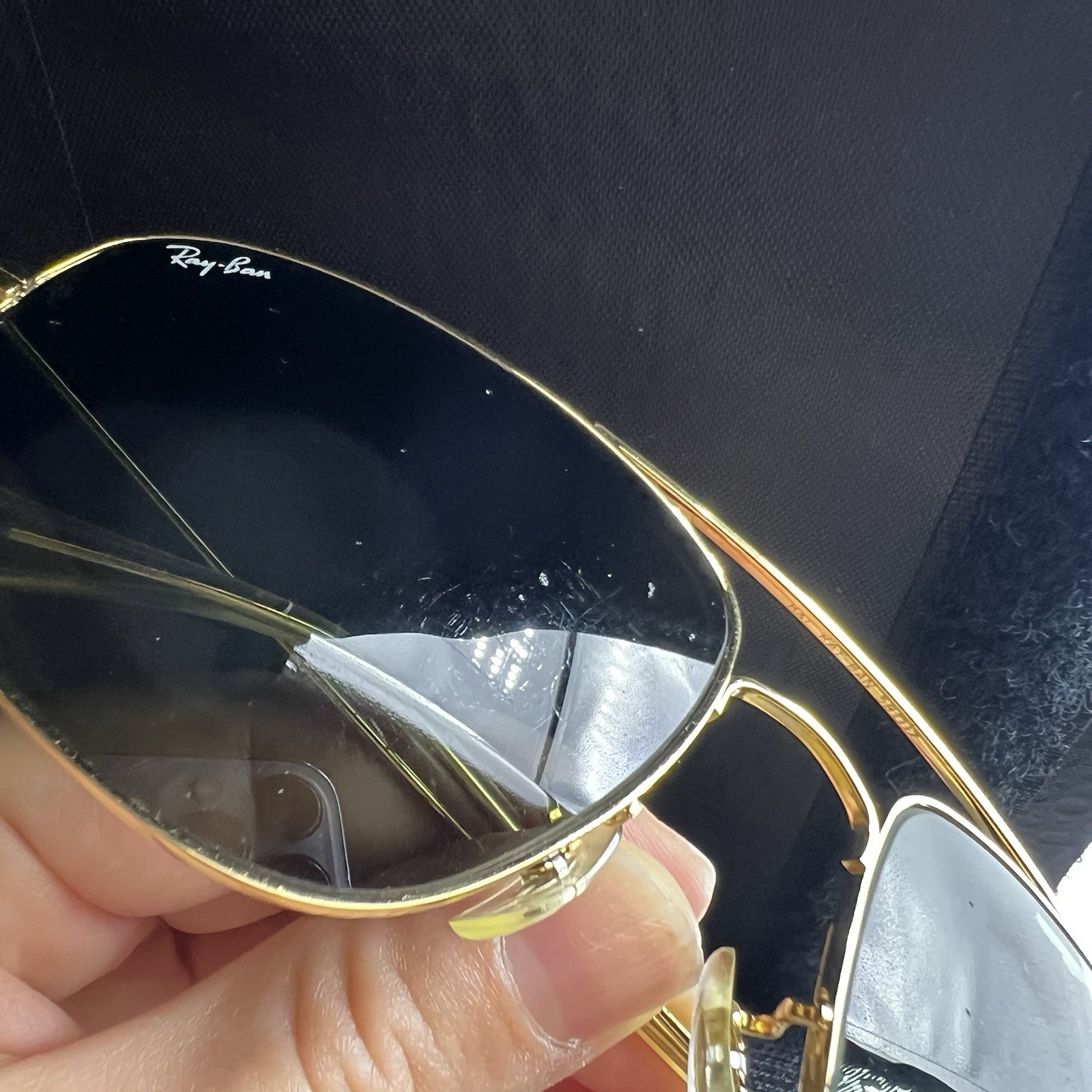 58[]17mm VINTAGE B&L RAY BAN W0962 GEP G15 UV EXPLORER AVIATOR SUNGLASSES