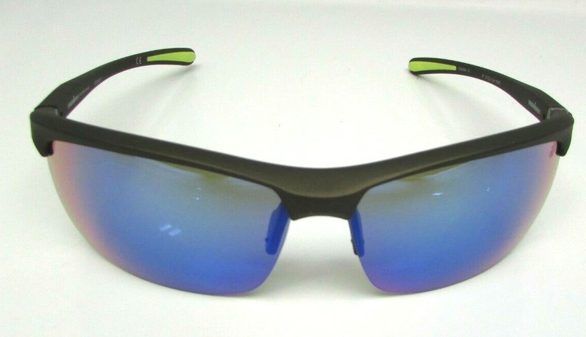 Foster Grant IronMan IF 2102 Green Mirrored Sunglasses 100% UV See Description