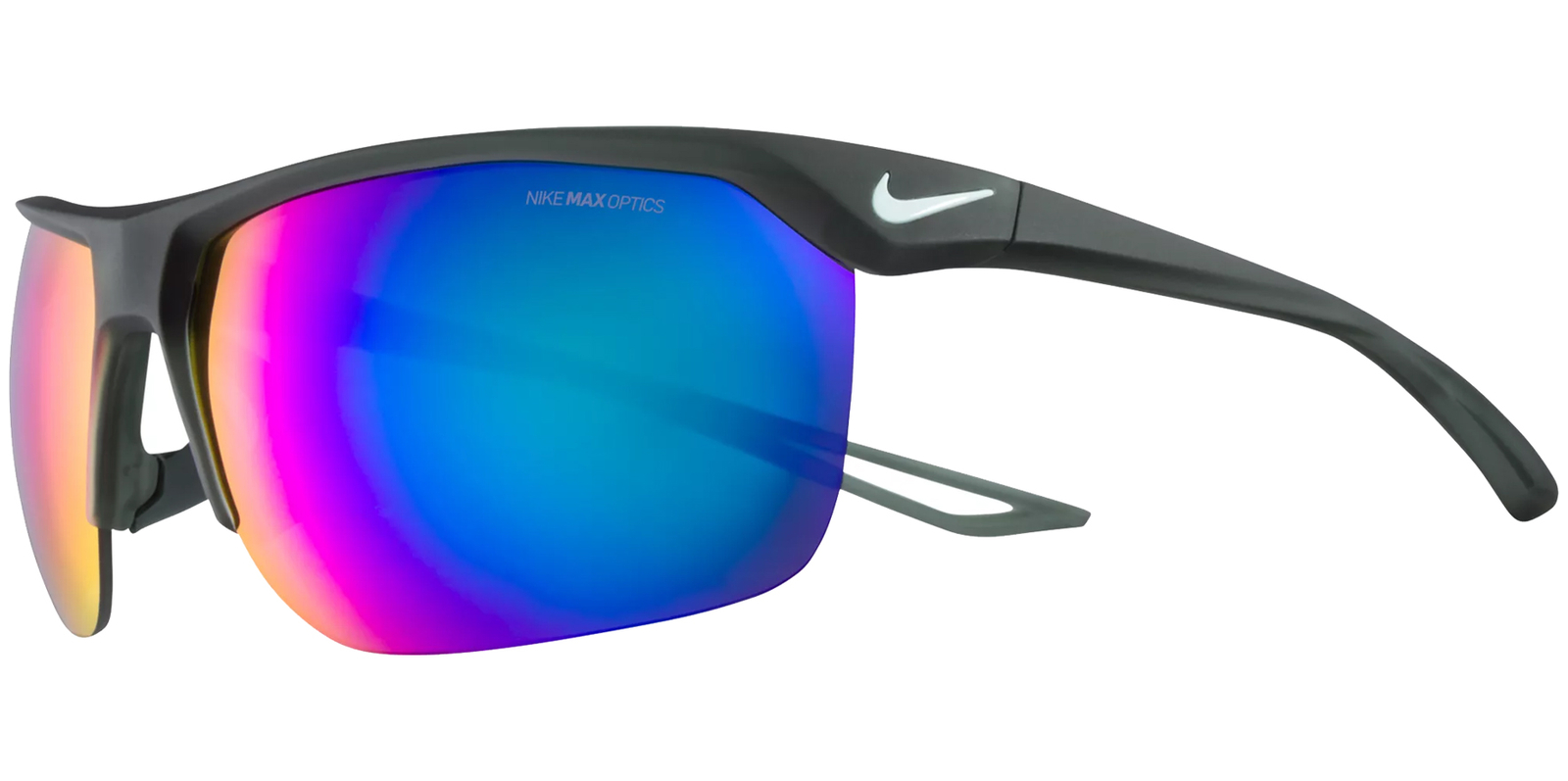 Nike Trainer M Course Men’s Semi-Rimless Wrap Sunglasses – EV1013 304 Italy