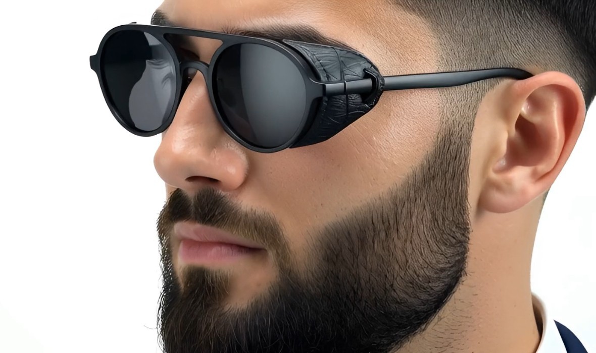Safety Sunglasses Reduce Reflection Circle Lens Shield Sun Protection UV400 2026