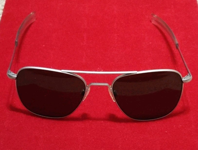 Randolph Engineering Aviator RE Logo Matte Chrome AF088 Made In USA