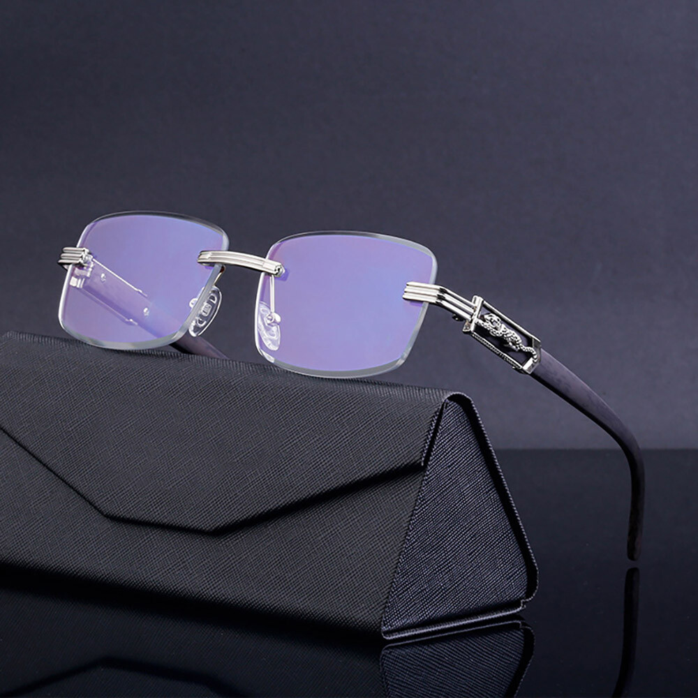 Hot Fashion Wood Grain Square Sunglasses Retro Mens Women Hip Hop Shade Glasses