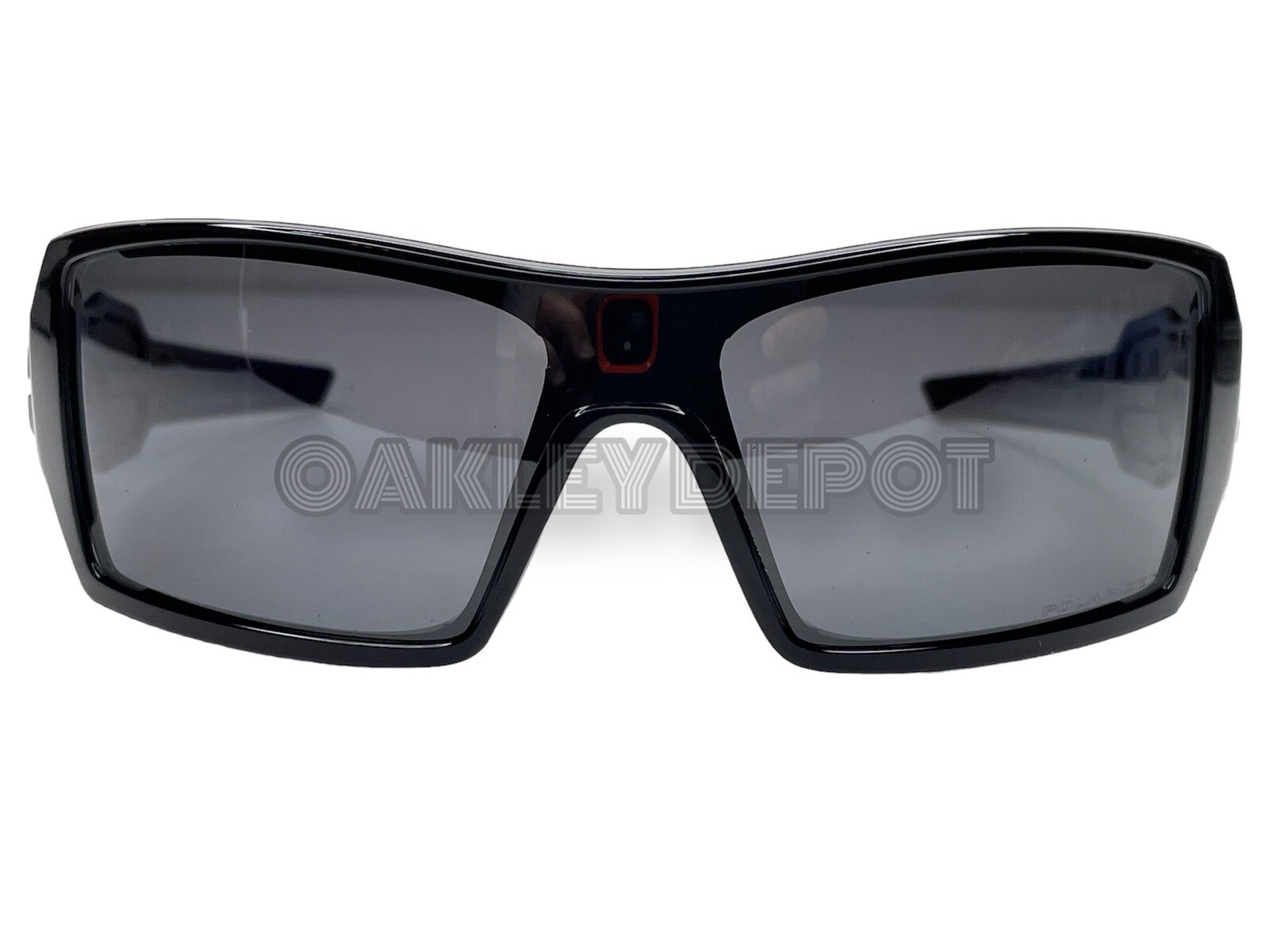 ✅🕶️ OAKLEY OIL RIG 009081 POLISHED BLACK/BLACK IRIDIUM POLARIZED SUNGLASSES (4)