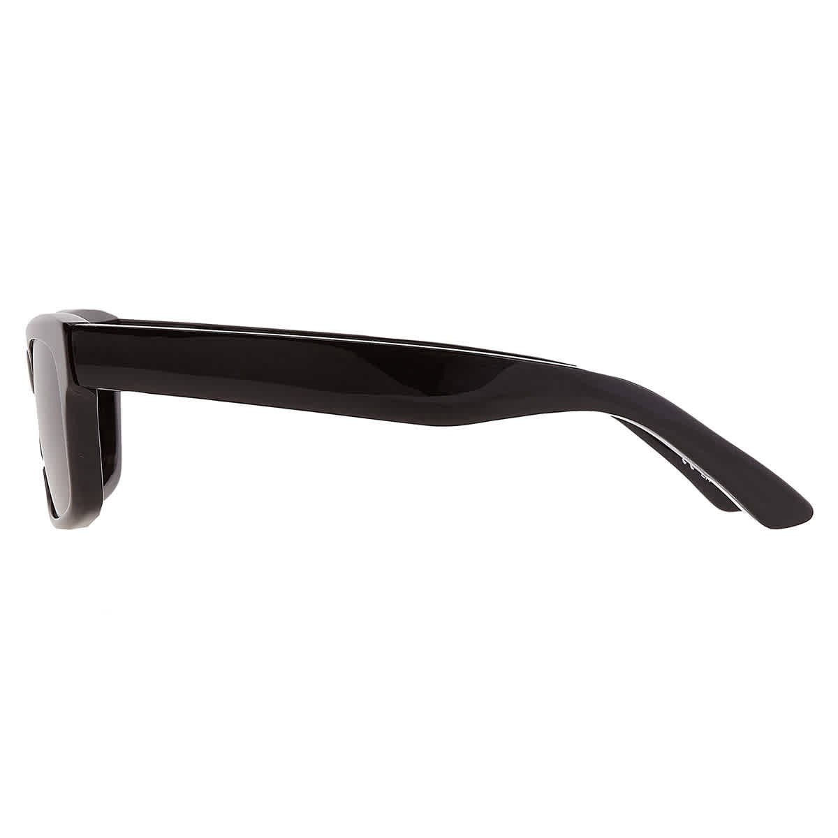 Balenciaga Grey Rectangular Men’s Sunglasses BB0345S 001 55 BB0345S 001 55
