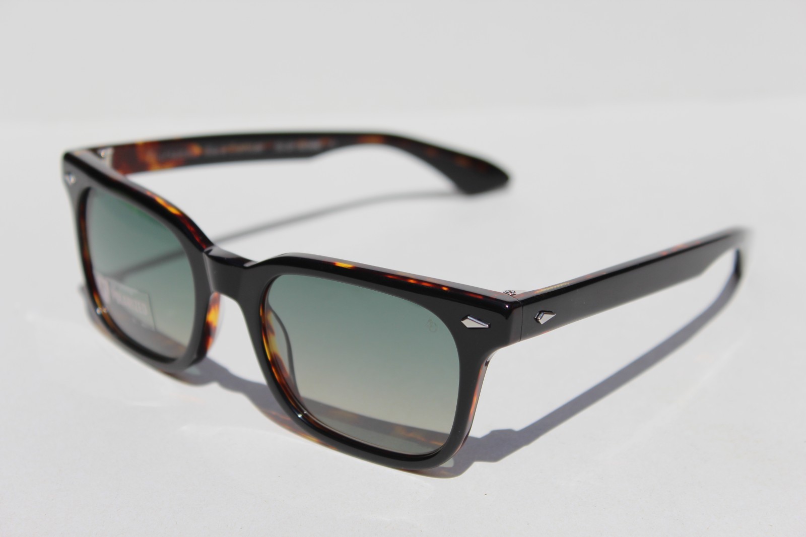 AMERICAN OPTICAL Tournament POLARIZED Sunglasses Black Tortoise/Green ST EGN-P