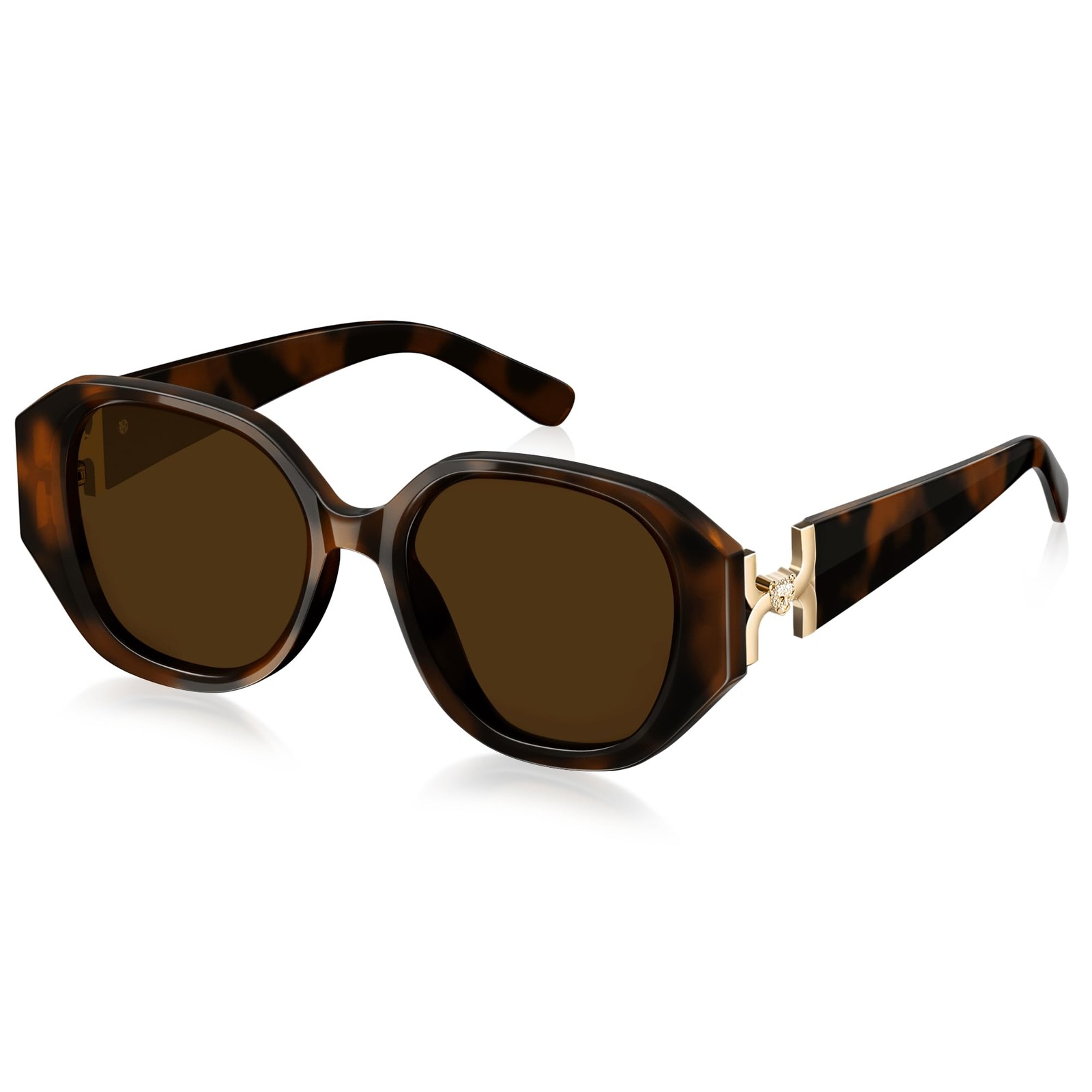 Foliful Oversized Polarized Sunglasses for Women Trendy Womens Designer Sungl…