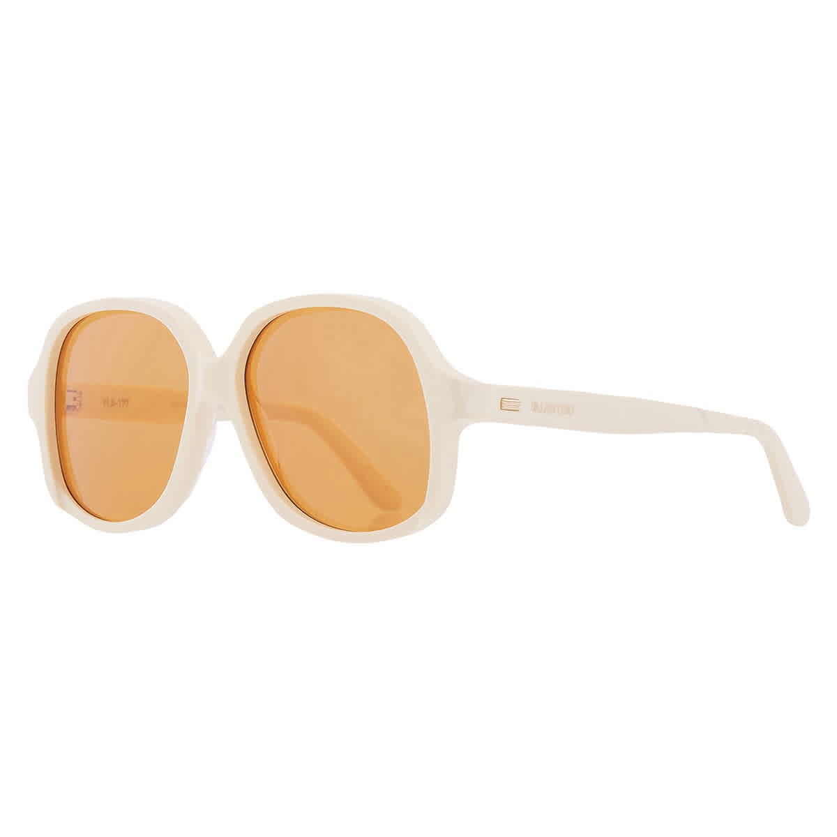 Valentino Orange Irregular Unisex Sunglasses VLS-177 C 59 VLS-177 C 59