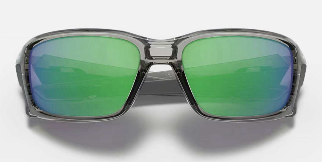 OAKLEY STRAIGHTLINK SUNGALSSES GREY INK TRANSPARENT JADE GREEN IRIDIUM OO9331-03