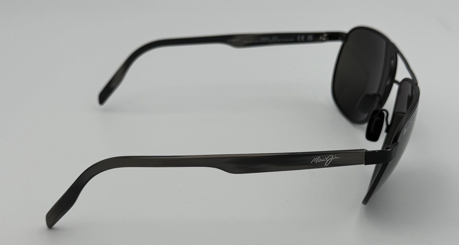 Maui Jim Men’s 62mm Black Polarized Sunglasses MJ0728S-001 15-140 XL READ