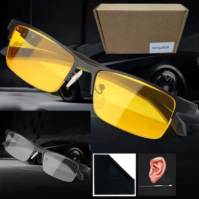 Driving Half Frame Myopia Myopic Nearsighted Glasses -0.5 -0.75 -1.0 -1.5 -6.0 E