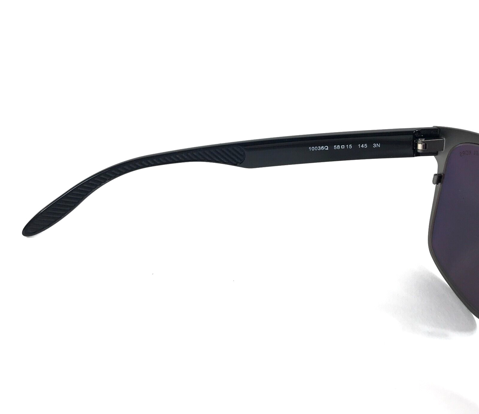 Michael Kors Sunglasses MK1103 Kodiak 10036Q Matte Gunmetal Safety Orange Lenses
