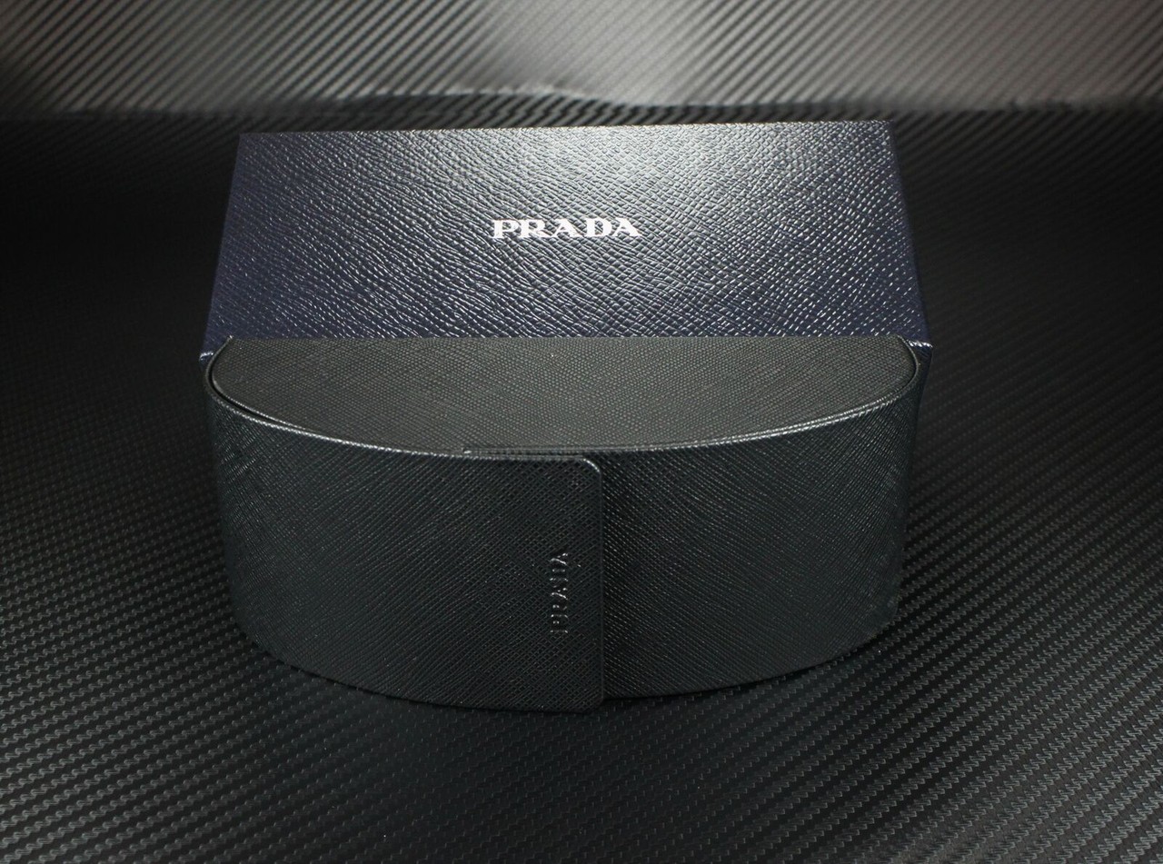 PRADA PR A06S 16K08Z Black Grey Men’s 50 mm Sunglasses