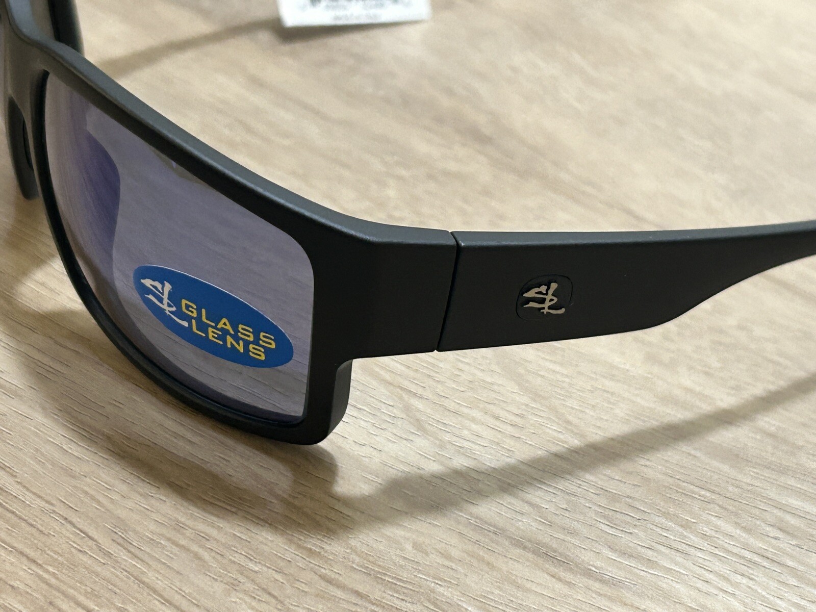 Salt Life Naples Matte Black Mirror Blue Glass Lens $229 Live Salty Saltlife NWT