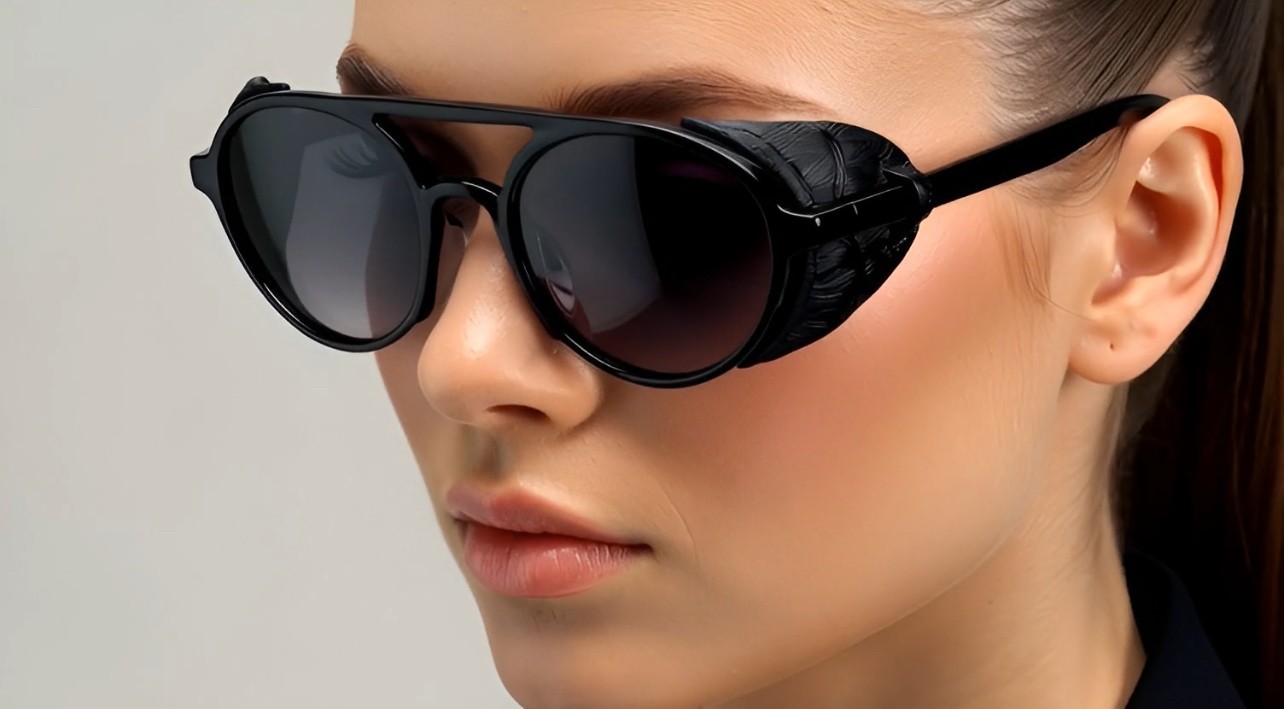 Safety Sunglasses Reduce Reflection Circle Lens Shield Sun Protection UV400 2026
