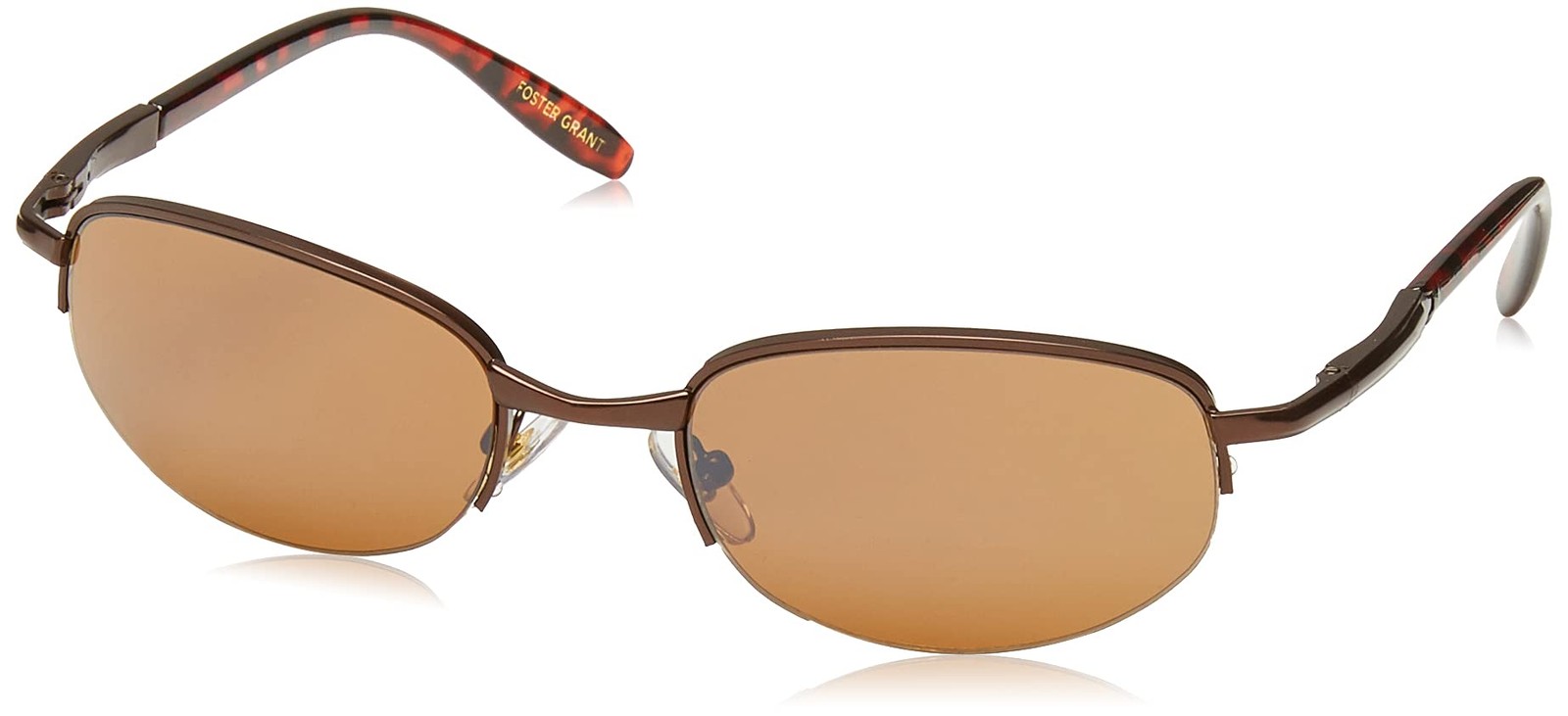 Foster Grant Men’s Driver 52 Oval Sunglasses