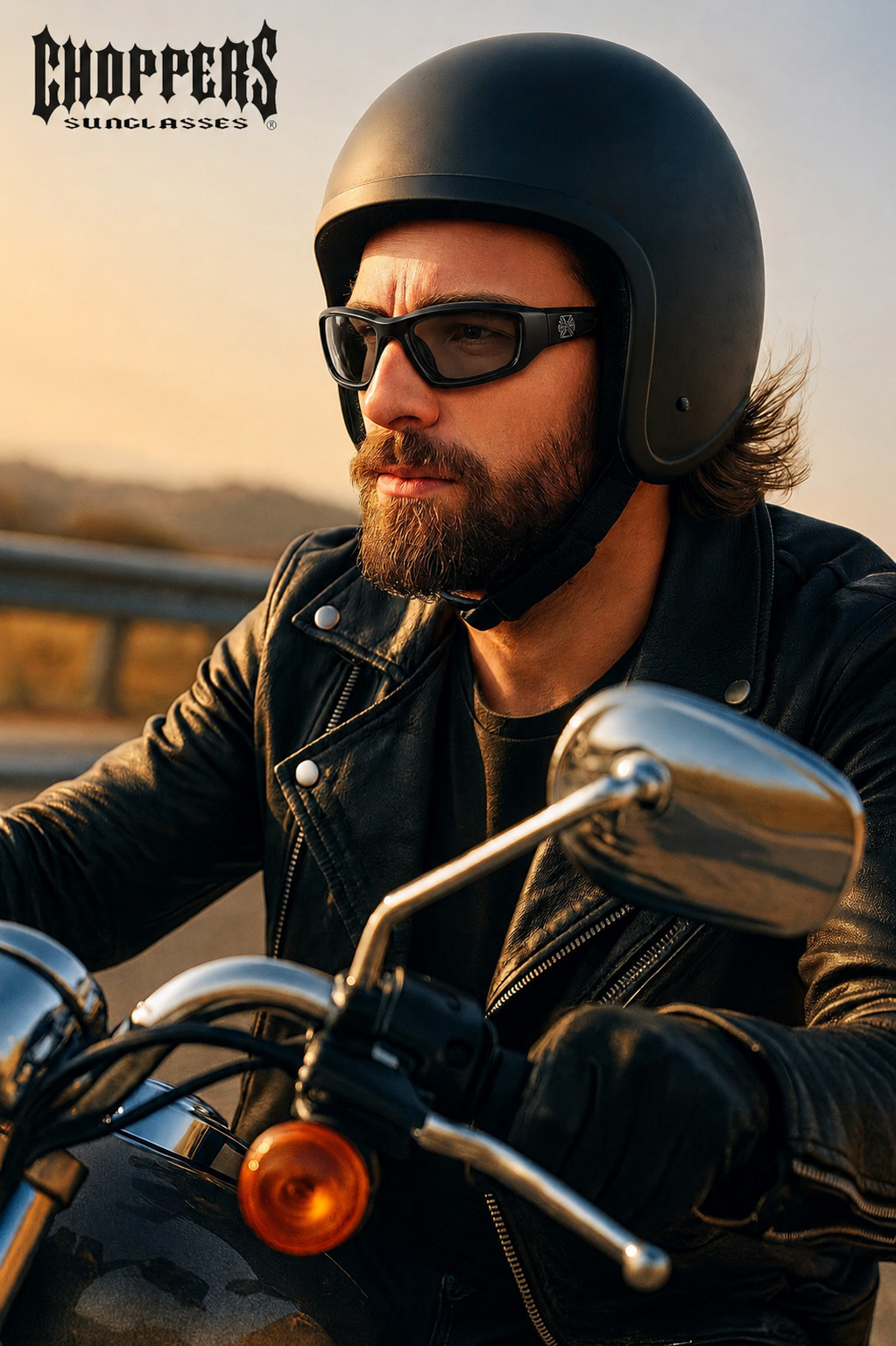 Transitional Motorcycle Sunglasses Photochromic Day Night Wind Resistant Glasses