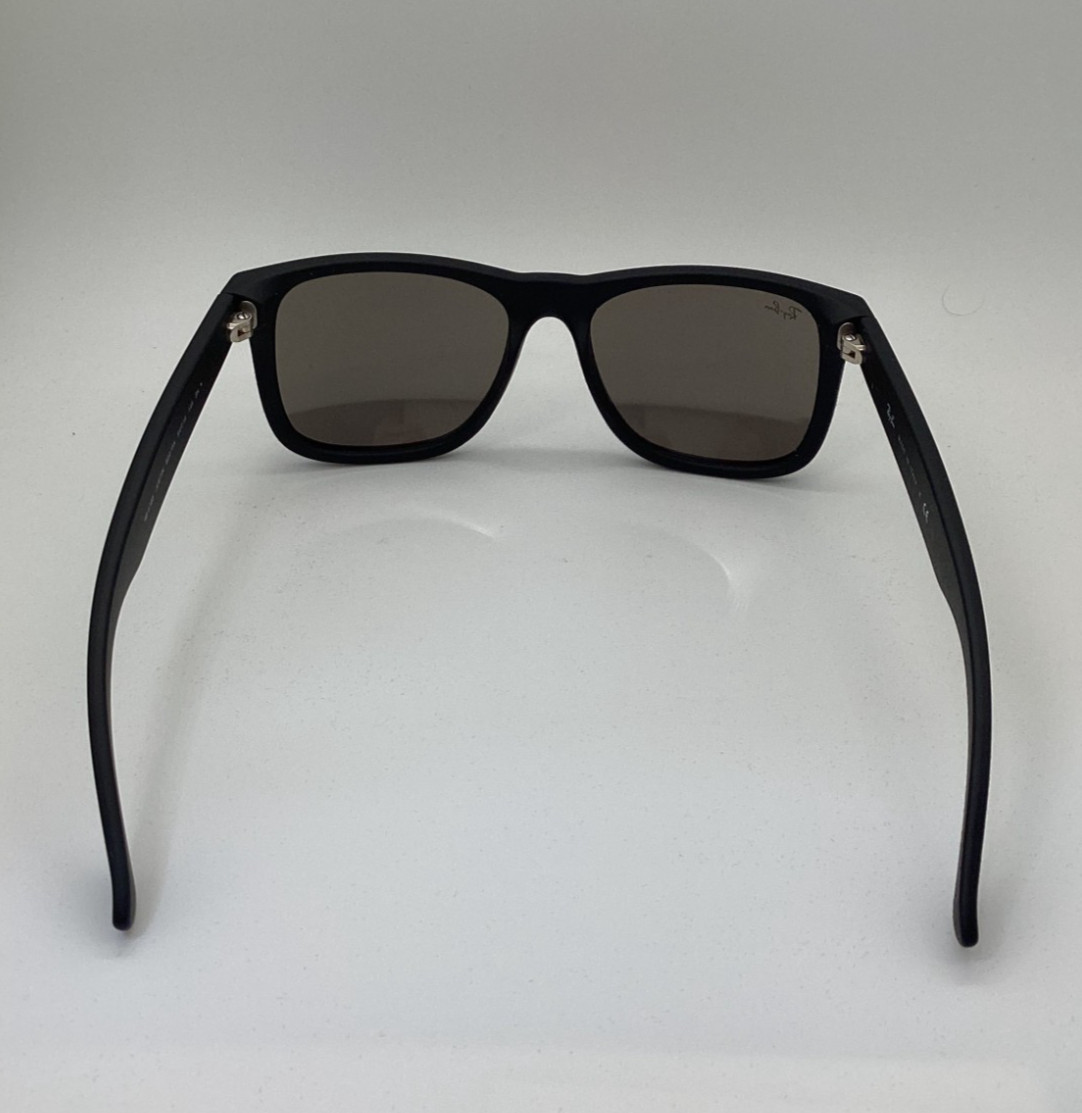 Ray Ban Justin (RB4165-622/5A) Rubber Black 54mm/Gold Mirror Mens Sunglass