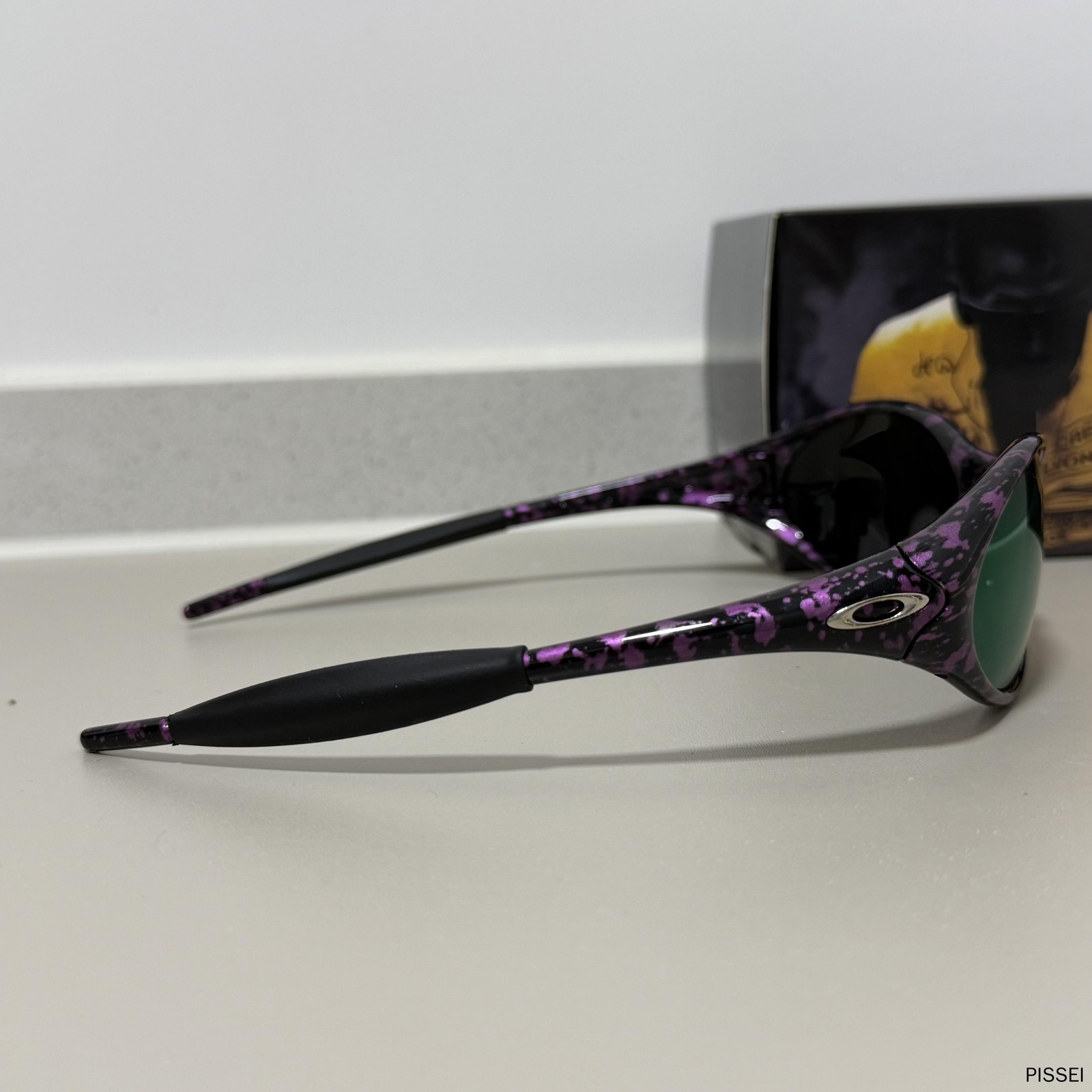 Oakley Eye Jacket X Brain Dead Collaboration Dark Violet Frame Purple IN BOX