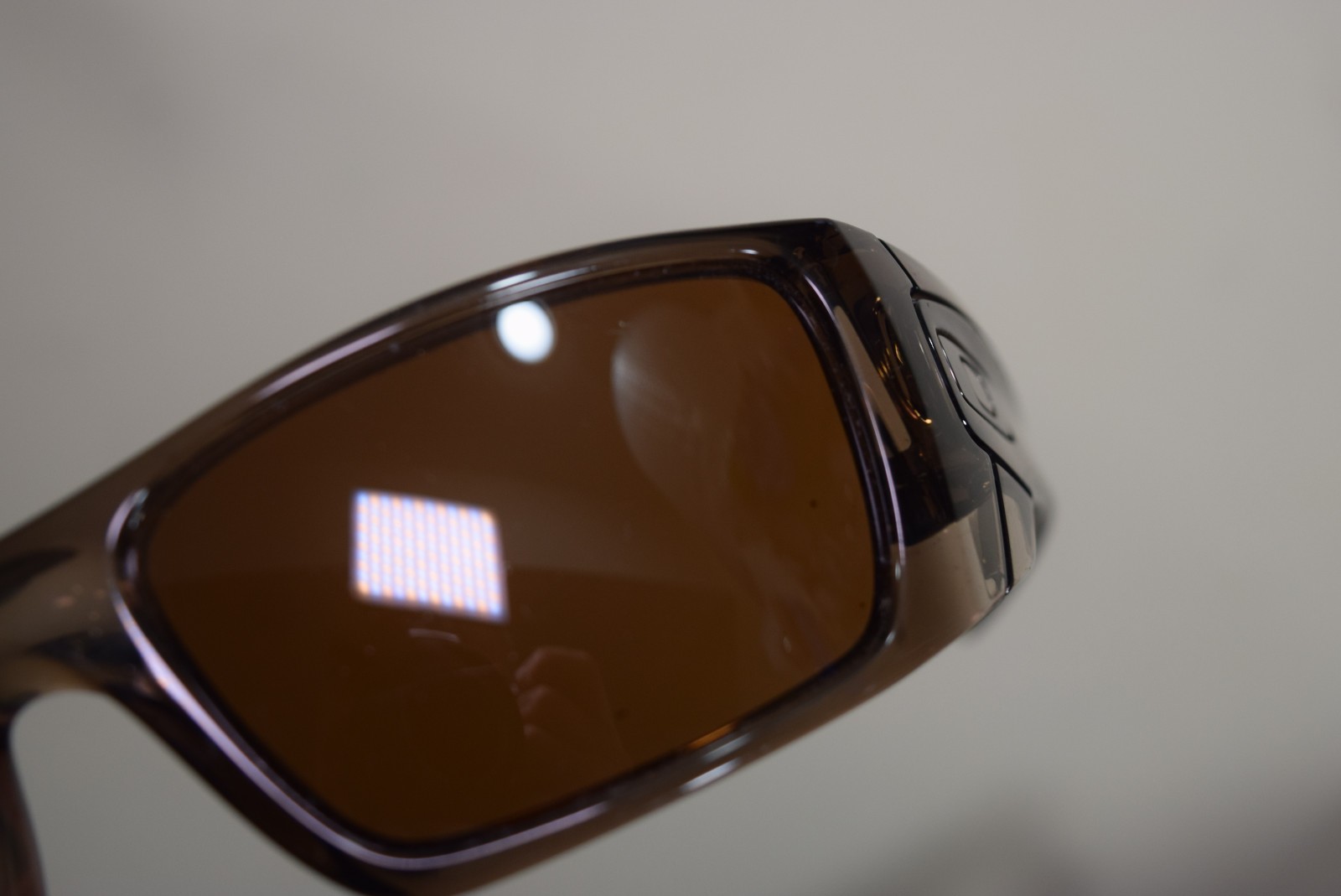 Vintage Oakley OO9096-02 FUEL CELL Smoke Clear Brown Sunglasses NEED LENS