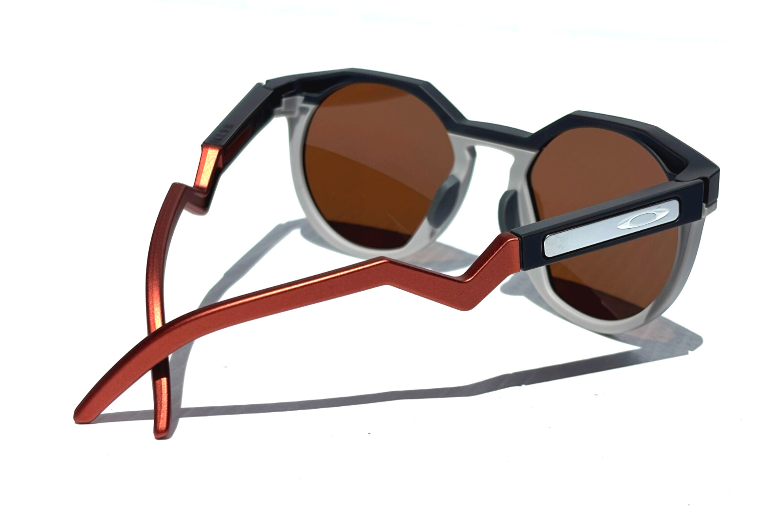 NEW Oakley HSTN Matte Carbon PRIZM Tungsten Brown Lens Sunglass 9242-06